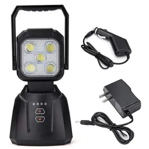 15W Magnetic Base Rechargeable Work/Camp Light