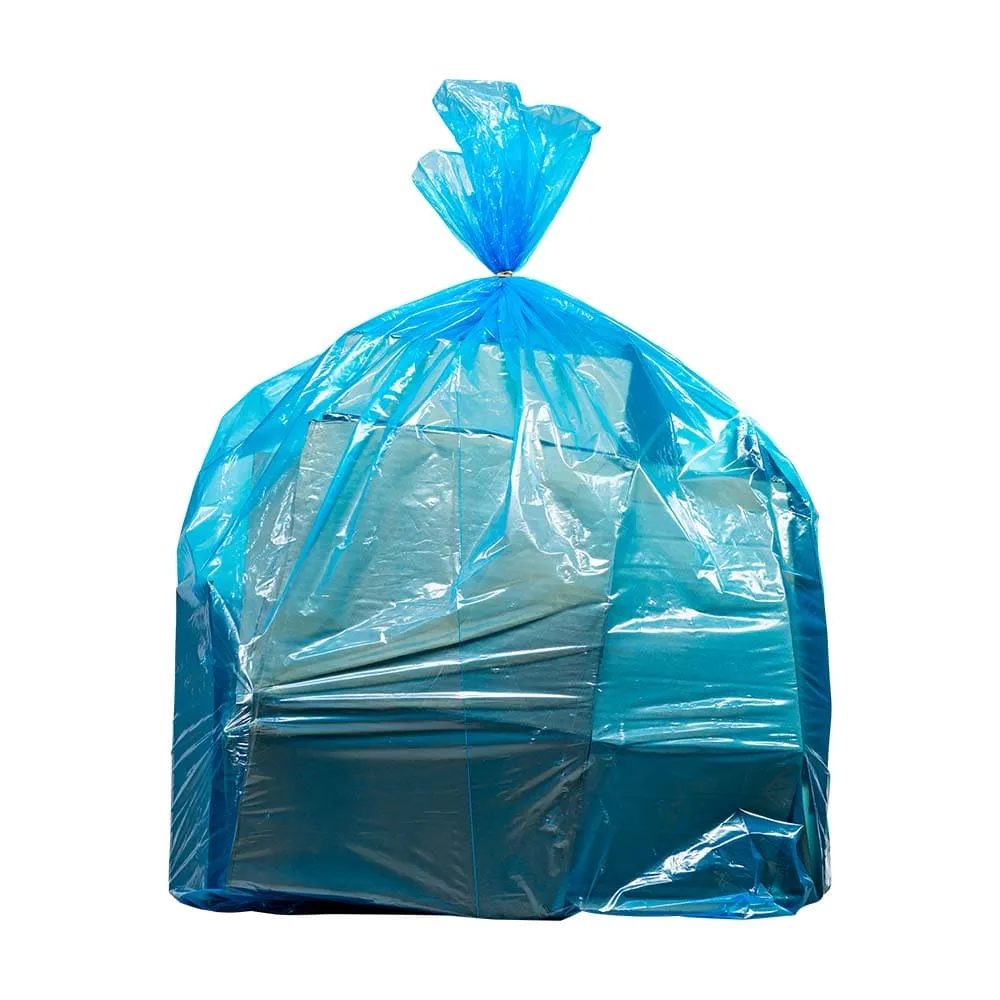 40-45 Gallon Recycling Bags - 1.2 Mil - 100/Case