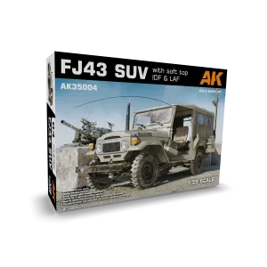 AK Interactive 35004 1/35 FJ43 SUV WITH SOFT TOP IDF & LAF 1/35