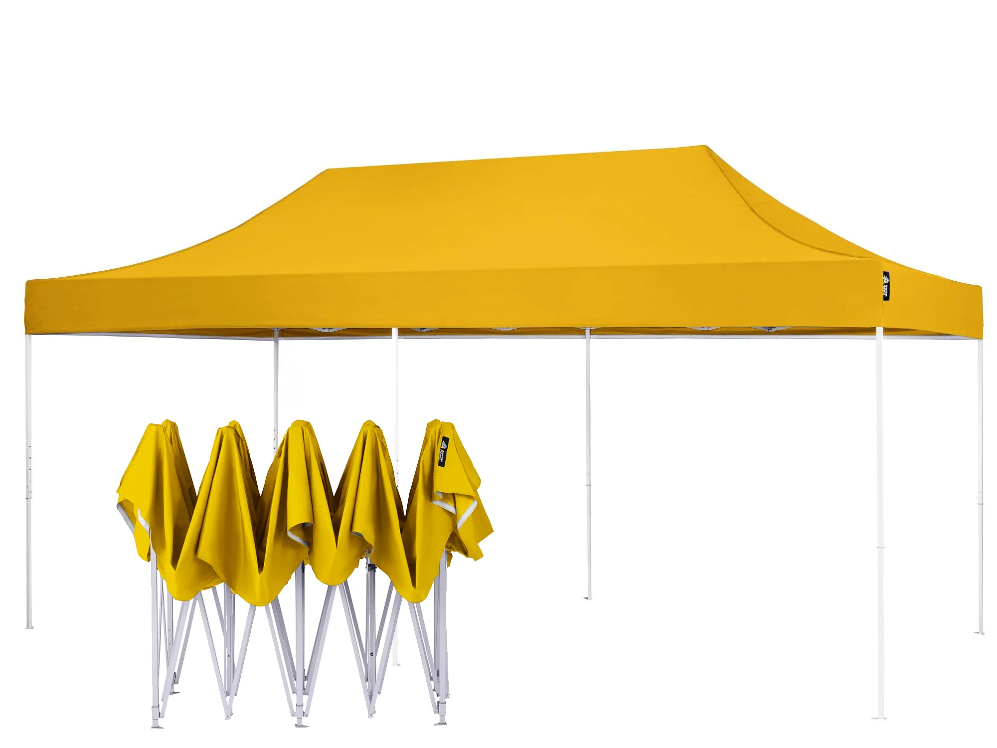 American Phoenix 10x20 Canopy Tent Pop Up Portable Instant Commercial Outdoor Market Shelter (White Frame)