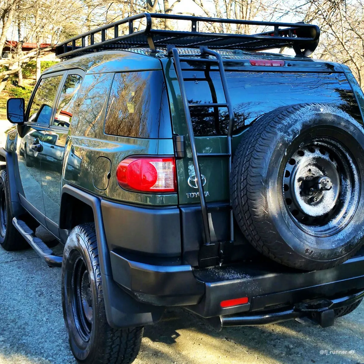 BajaRack Standard Roof Basket W/ Mesh Floor for Toyota FJ Cruiser 2007-2017