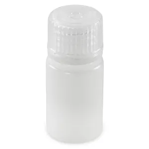 Bottle, Narrow Mouth, Round, HDPE, 15mL