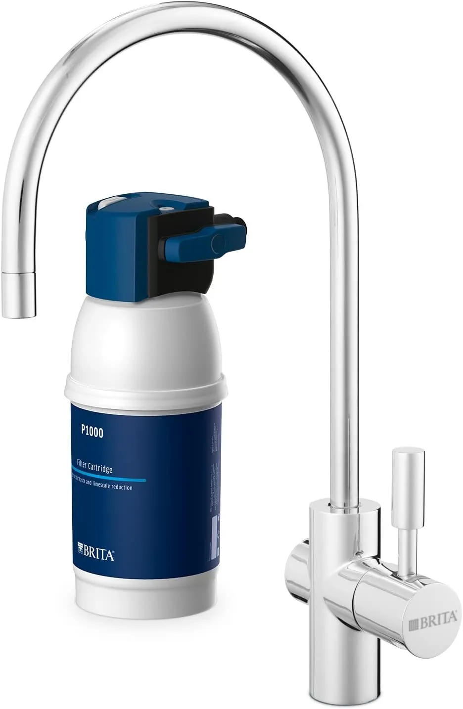 Compact Brita MyPure P1  Single-Tap Advanced Water Filtration System