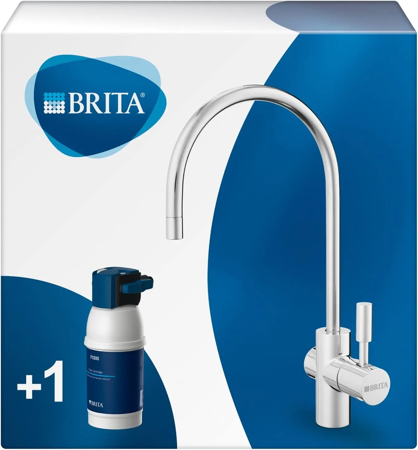 Compact Brita MyPure P1  Single-Tap Advanced Water Filtration System