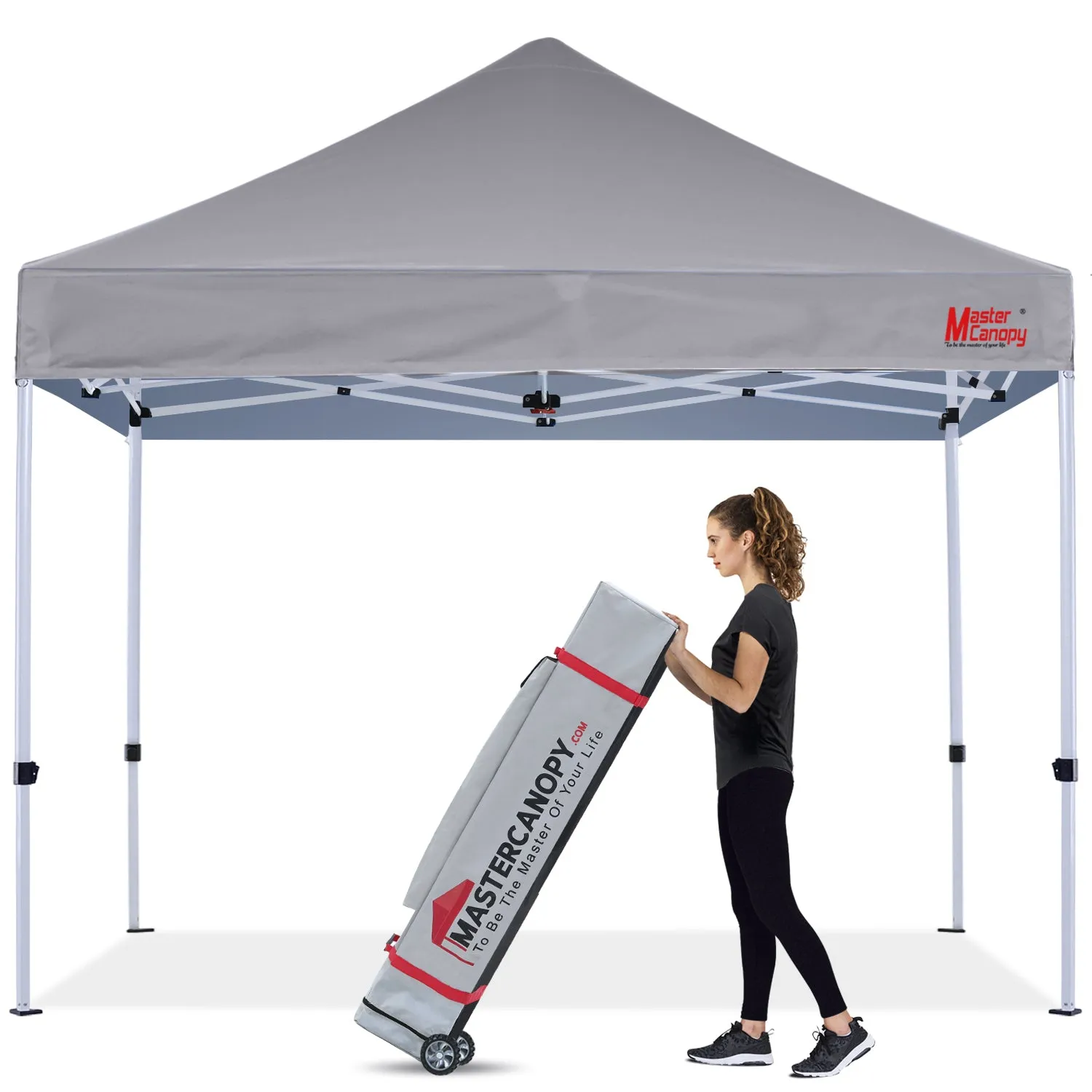 Commercial Series- Easy Pop-up 10x10/10x15/10x20 Canopy Tent Instant Shelter