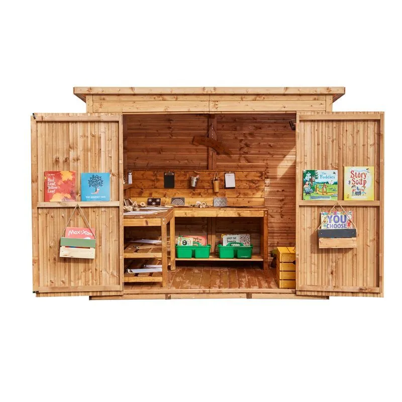 Cosy Workshop Cabin (H 1.9M) KS1 &KS2 52527 (Direct Shipping Item)