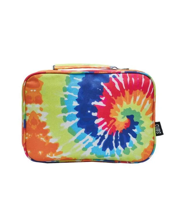 CUBS CLASSIC TIE DYE BIG AND BASIC LUNCH BAG