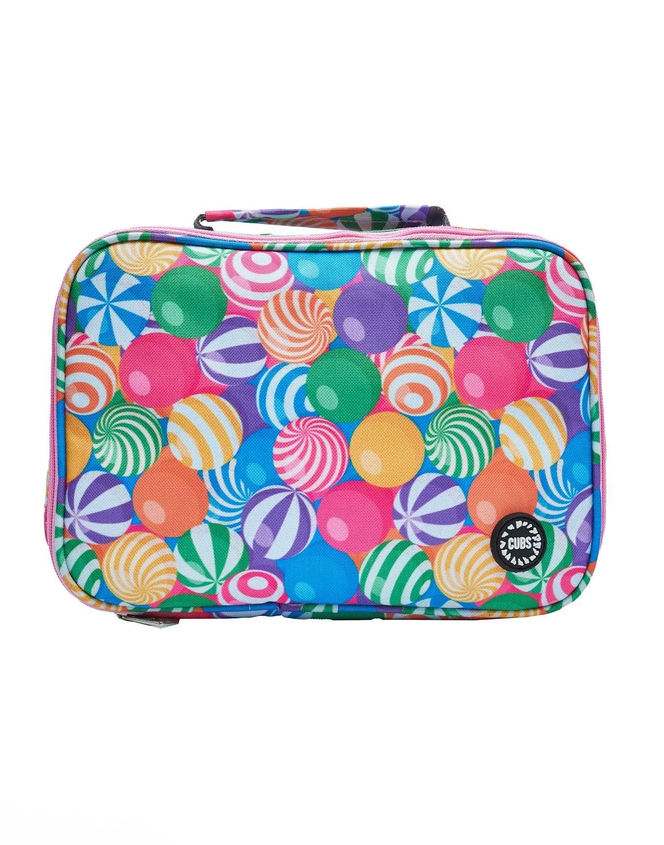 CUBS COLORFUL BALLS BIG AND BASIC LUNCH BAG