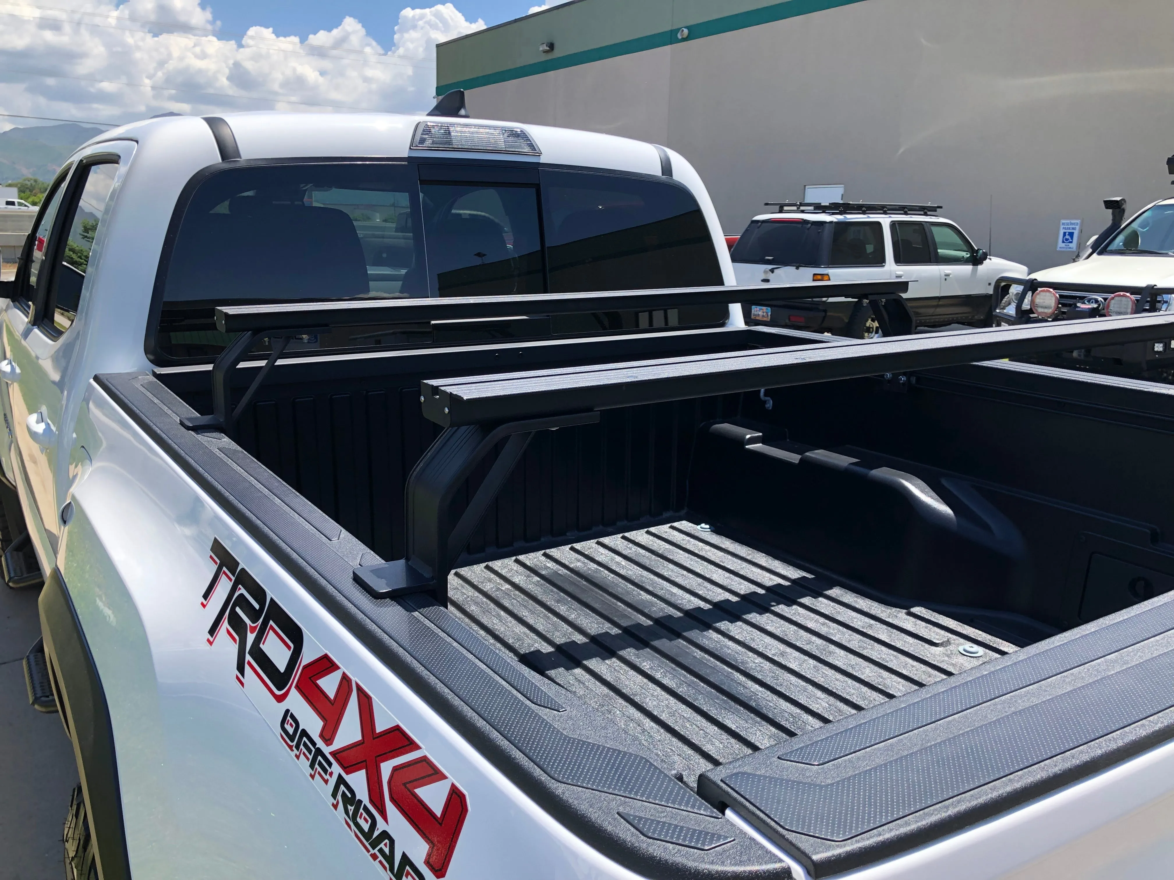 Equipt Toyota Tacoma K9 Bed Rail Load Bar Kit