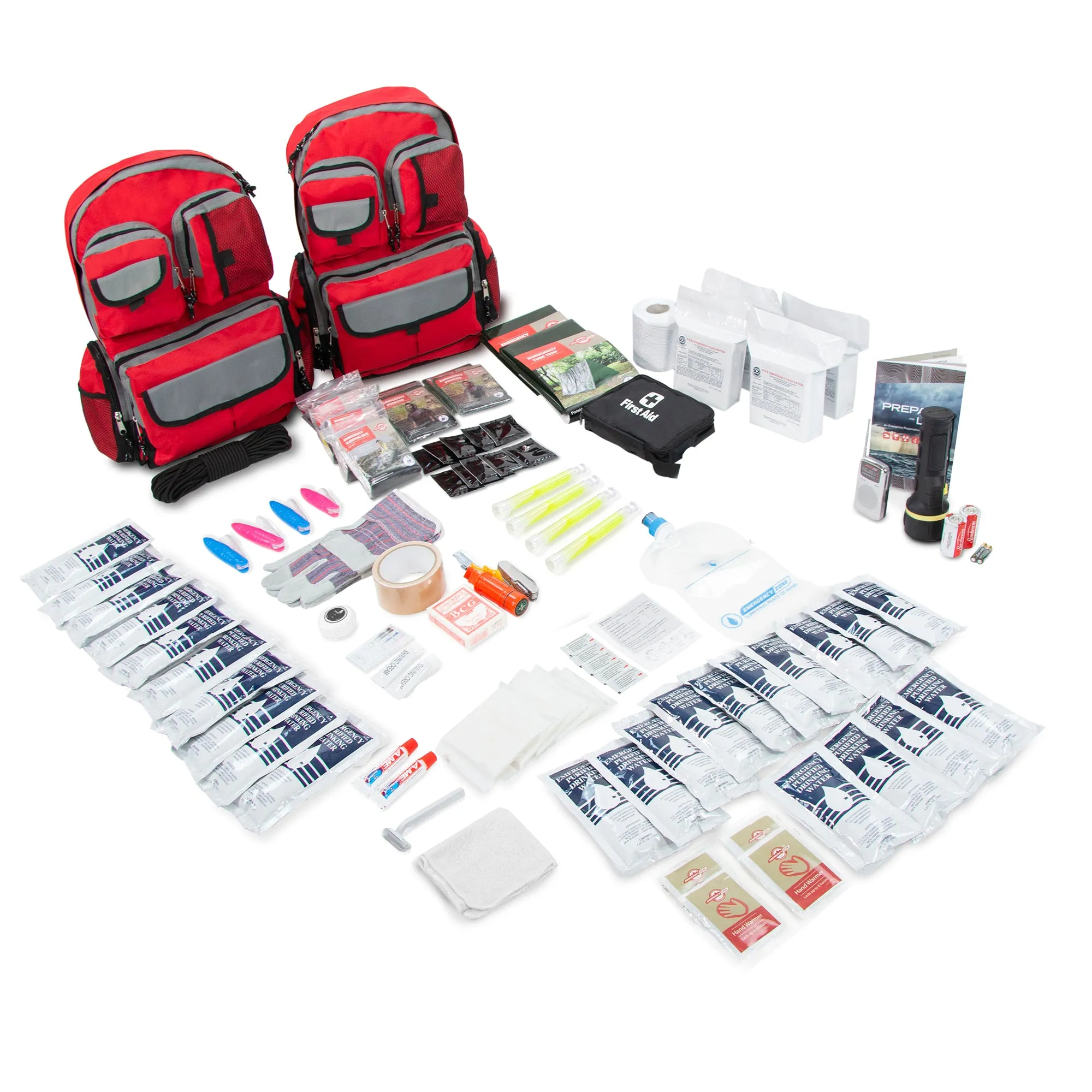 Family Prep Survival Kit - 4 Person