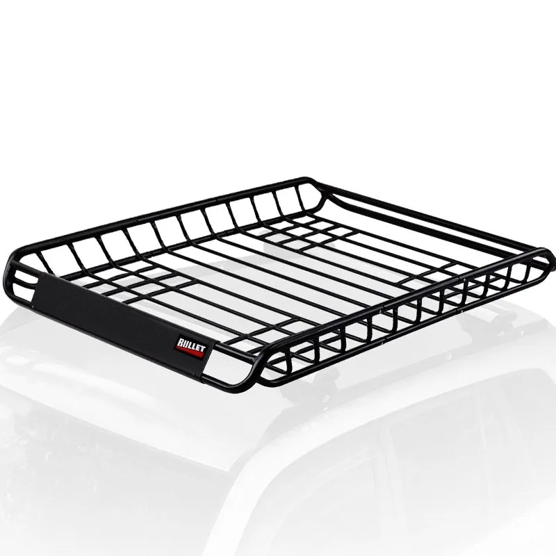 High-Quality Steel Roof Rack Basket with Wind Deflector - Bullet