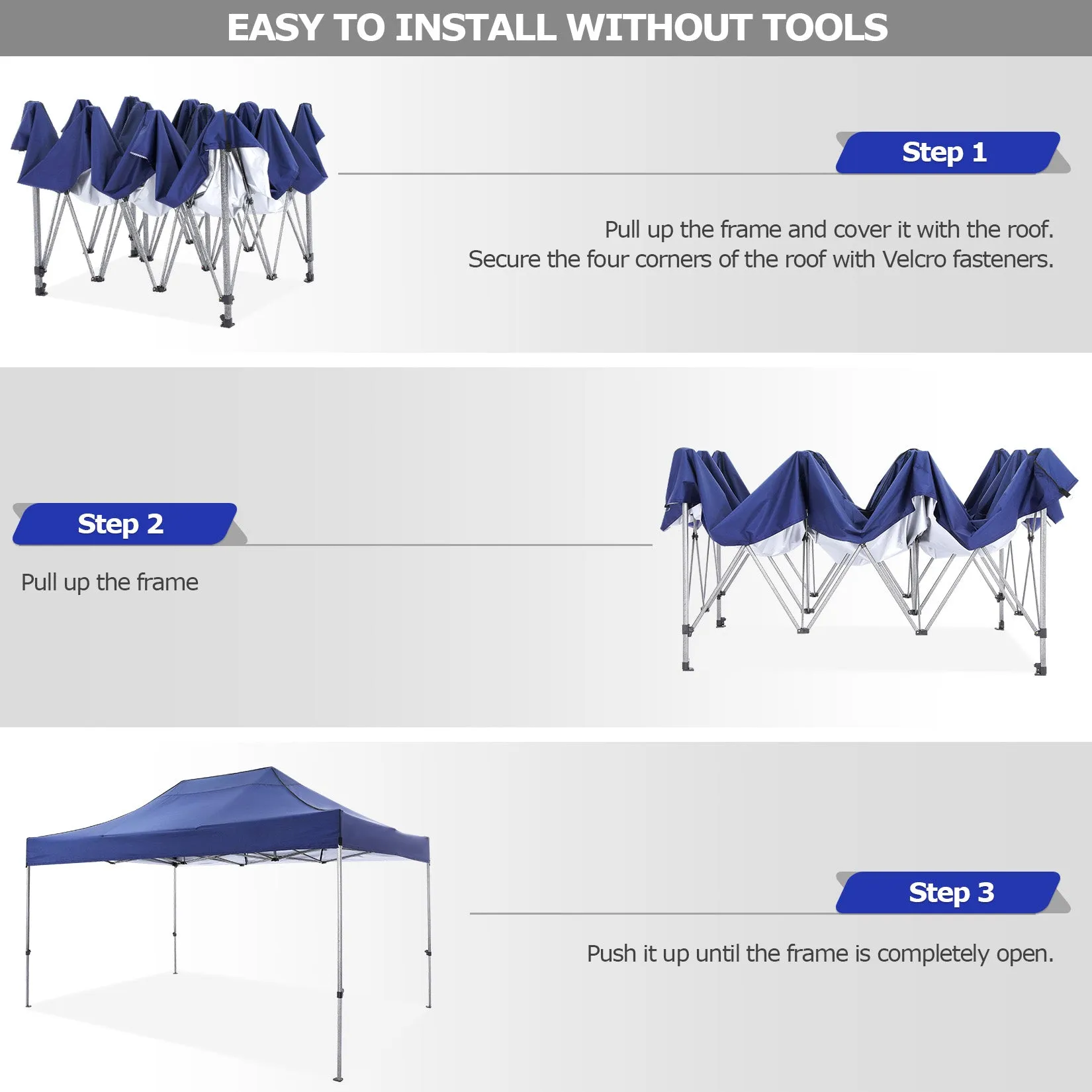 HOTEEL 10x15 Heavy Duty Pop up Canopy Tent with 4 Sidewalls,Outdoor Waterproof Canopy Tent Event Shelter for Parties,Commercial-Series