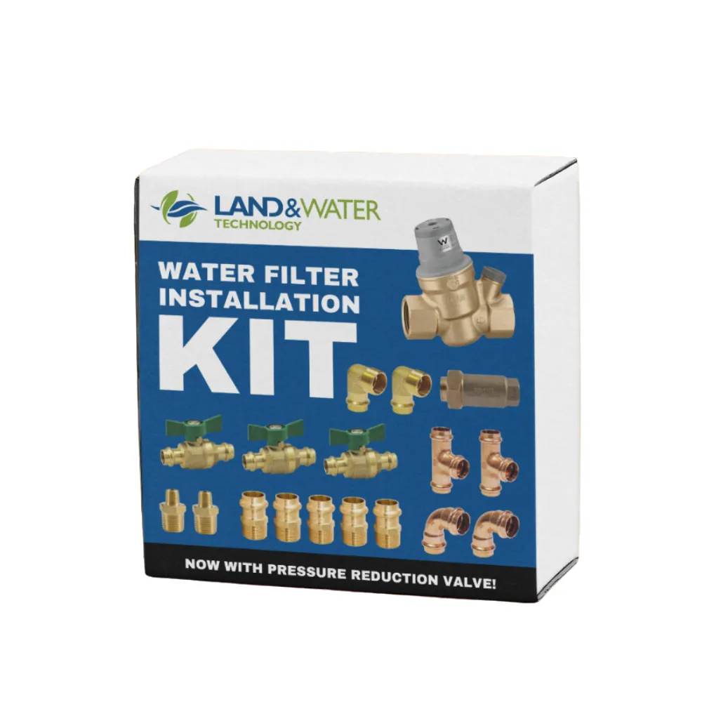 Land & Water Water Filtration Plumbing Parts Installation Kit