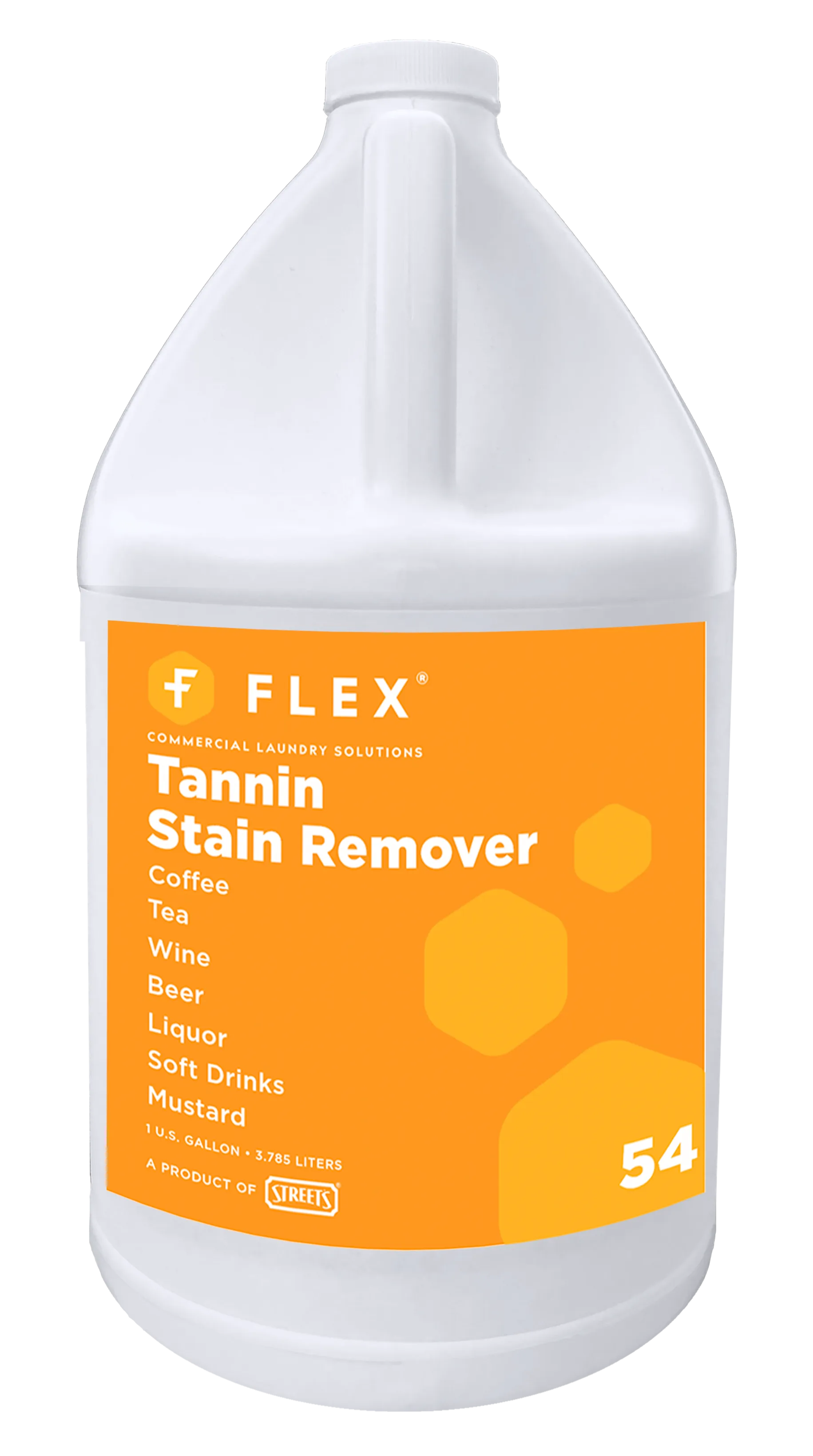 LAUNDRY/ STREETS/ Spotter/ Flex Tannin Stain Remover, Gallon