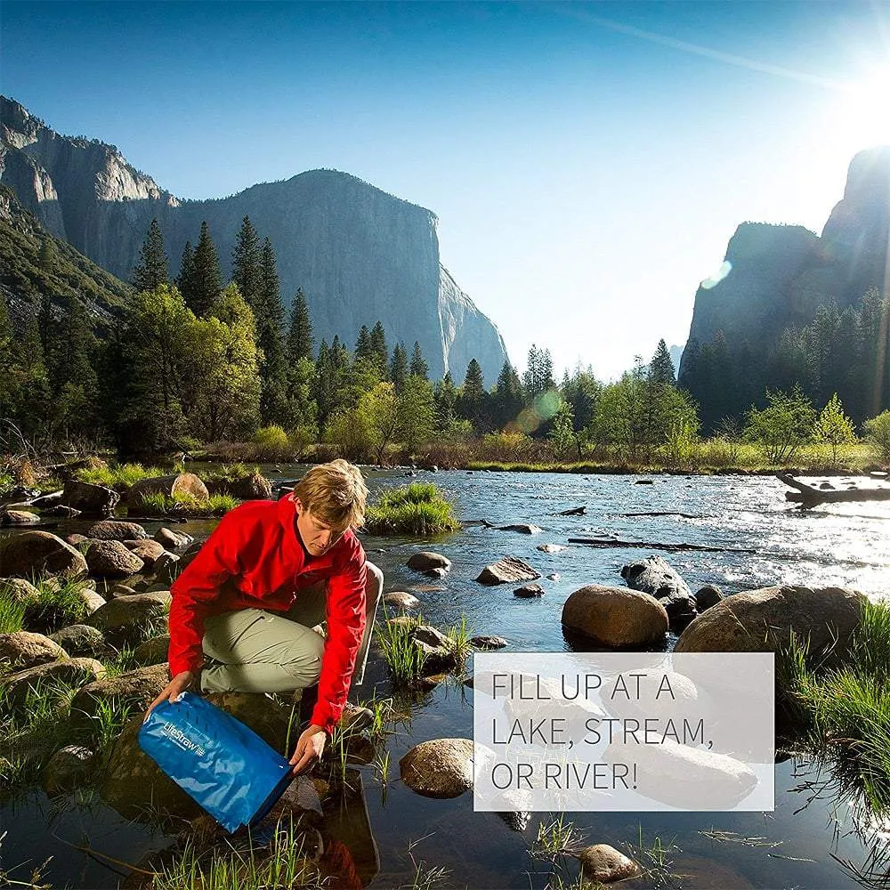 LifeStraw Mission Water Purification System - High-Volume Gravity-Fed Purifier