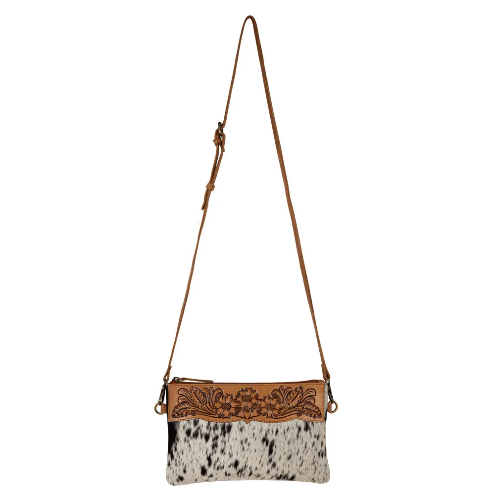 Magnolia Grove Hand-Tooled Bag