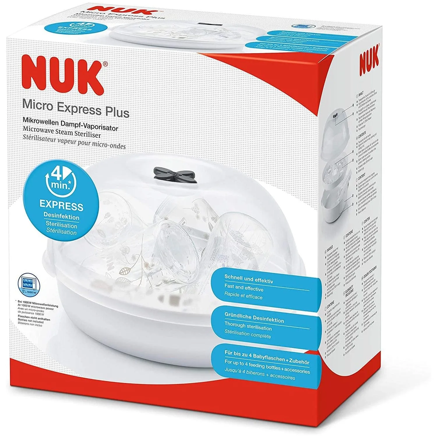 NUK Microwave Express Plus Steriliser