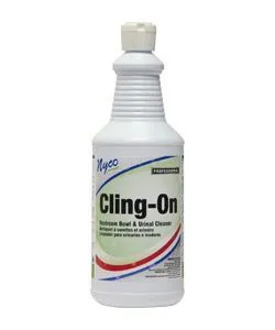 Nyco® Cling-On 20% Phosphoric Acid Porcelain Cleaner (32 oz Bottles) - Case of 12