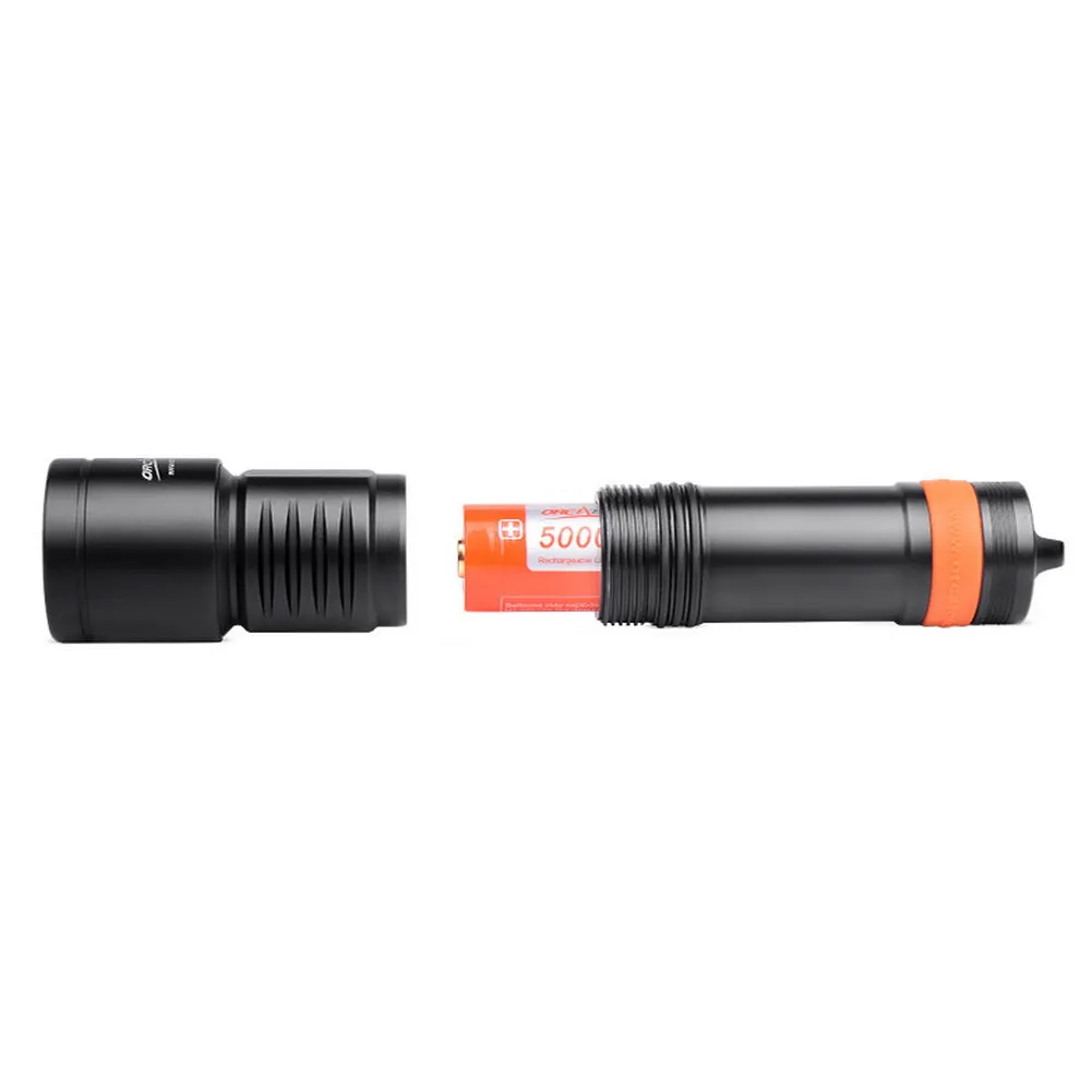 Orcatorch D700 Scuba Dive Light