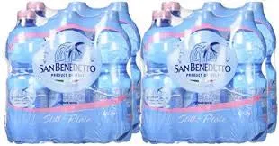 San Benedetto Sparkling Natural Water - Plastic Bottle, 16.9 Fluid Ounce (24-Bottles Per Case)