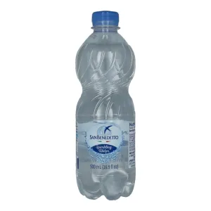 San Benedetto Sparkling Natural Water - Plastic Bottle, 16.9 Fluid Ounce (24-Bottles Per Case)