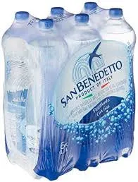 San Benedetto Sparkling Water, 50.7 oz. | 1.5 L (6-Bottles Per Case)