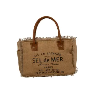 Sel De Mer Frayed Trim Small & Crossbody Bag