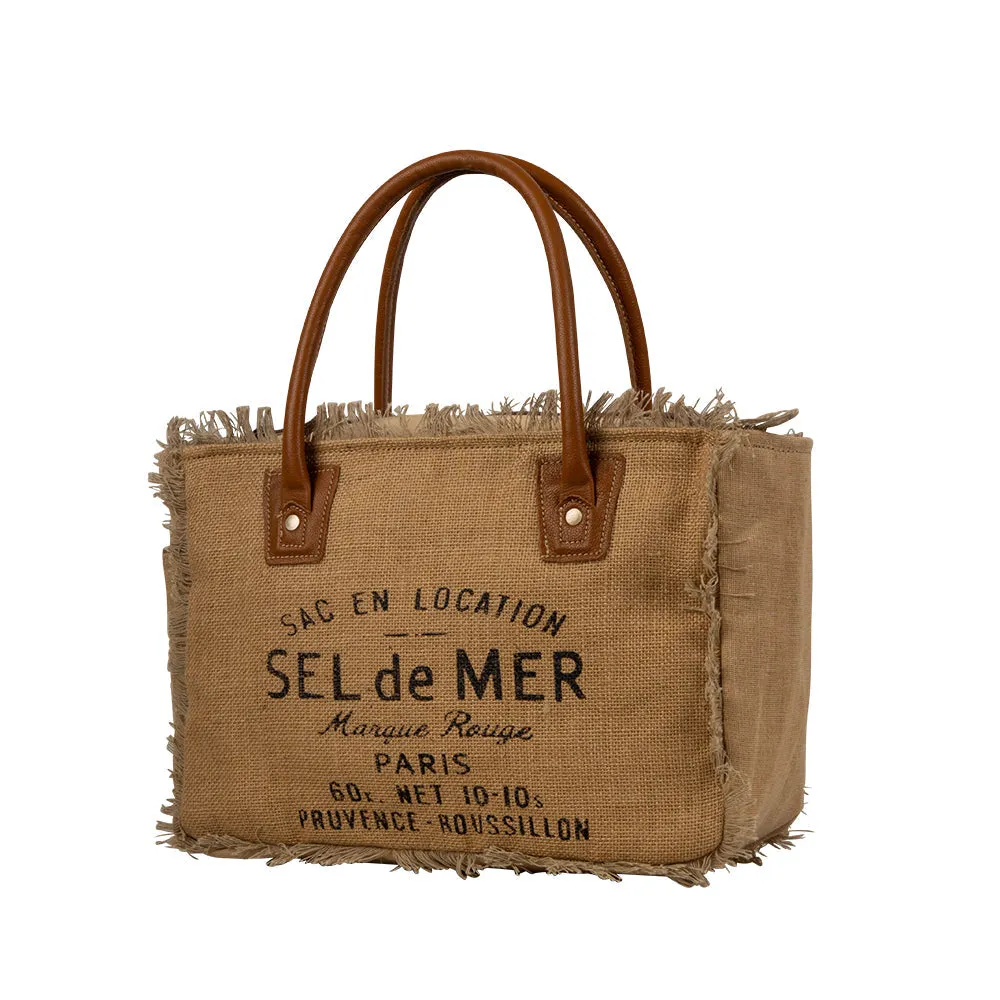 Sel De Mer Frayed Trim Small & Crossbody Bag