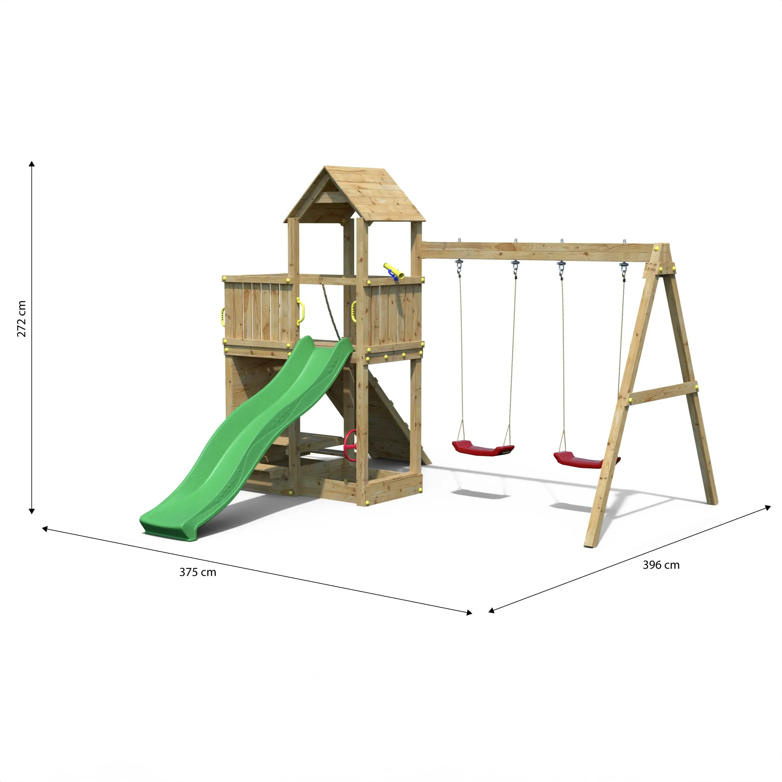 Summit Seeker Scramble (Floppi) Climbing Frame with Swing and Slide - SPECIAL OFFER - 10% OFF