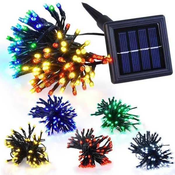 TheLAShop 37ft Solar String Light Outdoor Waterproof