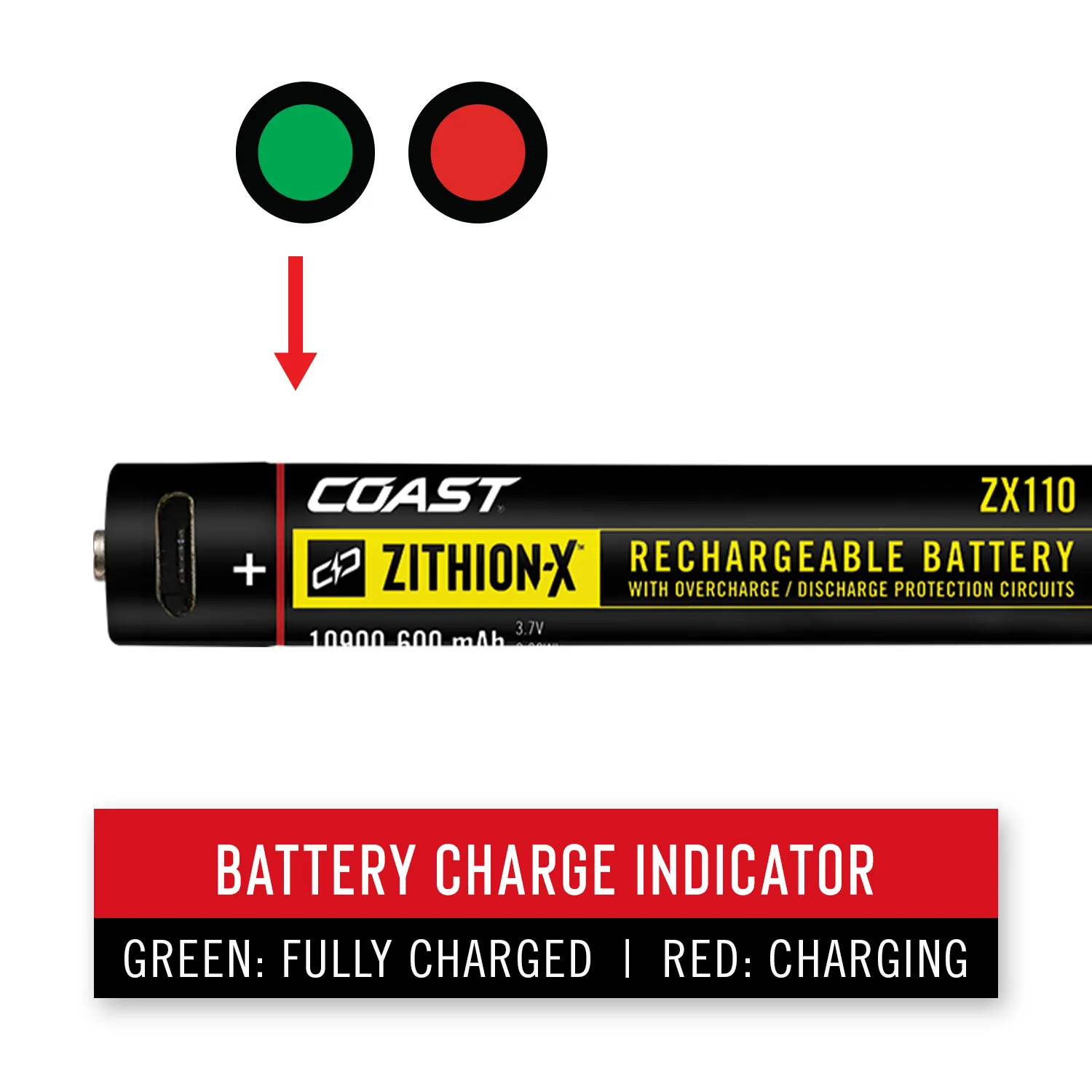 ZX110 Rechargeable Battery